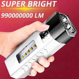 990000000LM Ultra Bright Tactical Led Flashlight Mini Torch USB Charging Cable Outdoor Camping Fishing Lighting