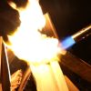 Portable Flamethrower Burner Welding Torch Butane Gas Blow Welding Torch Hand Ignition Camping Welding; High Temperature BBQ Tool