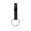 1pc Aluminum Whistle With Keychain; Sturdy Lightweight Whistle; For Signal Alarm; Outdoor Camping; Hiking Accessories
