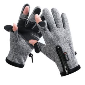 Winter Gloves Waterproof Thermal Touch Screen Thermal Windproof Warm Gloves Cold Weather Running Sports Hiking Ski Gloves (Color: 10)