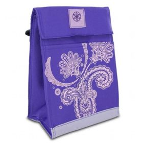 Camping Travel Lunch Bag Insulated Food Tote Leak (Color: Purple)