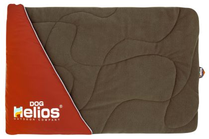 Dog Helios 'Expedition' Sporty Travel Camping Pillow Dog Bed (Color: Red / Brown)